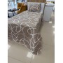 ETEHOMETEX Pamuklu Kapitoneli Yatak Örtüsü Seti TEK KİŞİLİK MİX BEJ 8696474232105
